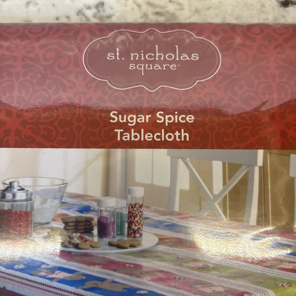 St. Nicholas Square Christmas Gingerbread Sugar Spice 60